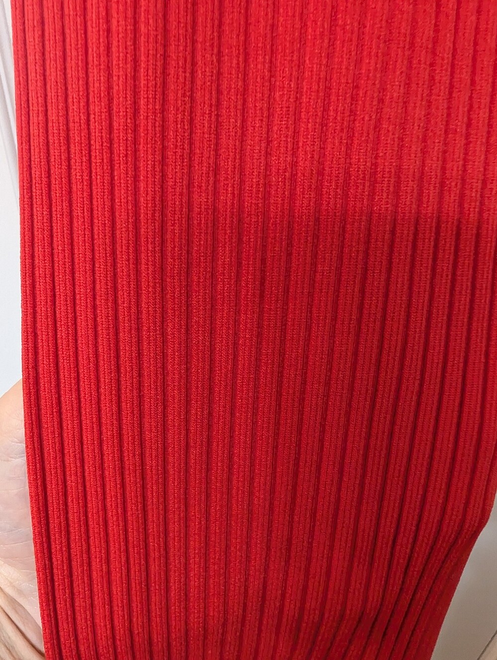 In Motion Ribbed Red One Piece Jumpsuit - Picture 3 of 8